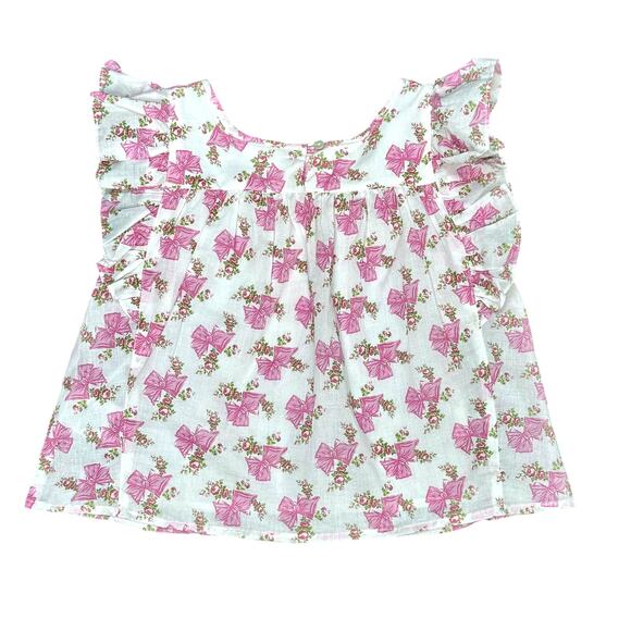 American Girl X LoveShackFancy Bohemian Flutter top Size 7 - Picture 2 of 5